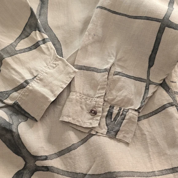 Grizas 100% linen shirt dress - Picture 6 of 9